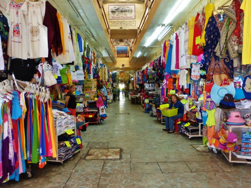 This market had it all, energy, color, clothing, food, and it was totally clean (unlike some third world markets).