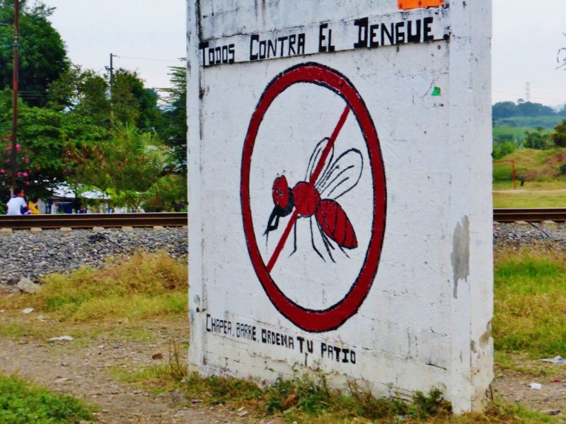 Hand painted, public service messages like this have been common throughout the remote areas of Mexico.  This one warned against Dengue fever and the dangers of standing water.  I’m pretty sure I even spotted a Leprosy sign out of the corner of my eye once, but failed to get the photo. 