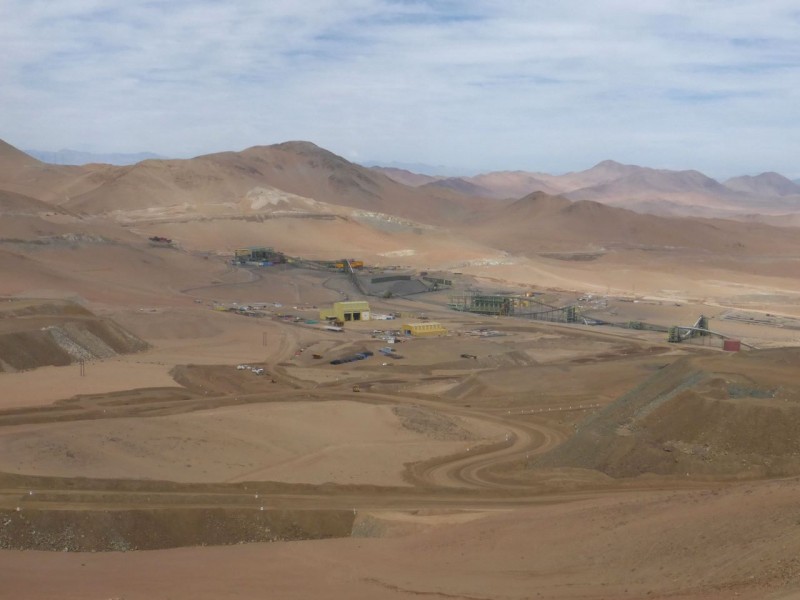 Mining is the greatest economic asset of a desert, and here in the Atacama, copper and nitrates are the most common minerals extracted.