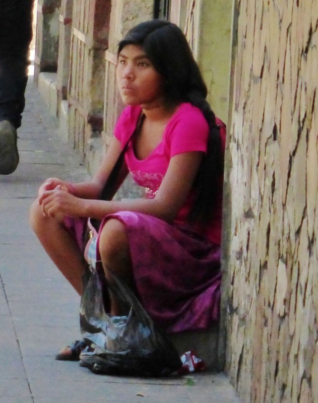 This prostitute looked to be about 13 years old.