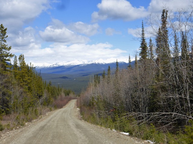 The South Canol Road is 132 miles long and runs through some beautiful and very remote country. There are no towns, services or even signs of humans besides the road itself. It felt like one of the most remote places we have ever visited.